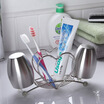 

Jingdong Supermarket Ou Runzhe toothbrush holder cup cup stainless steel toothbrush holder tooth toothbrush cup couple mouthwash cup wash suit