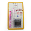 

Snow snowhite FP-5019 straight-liquid pouch pen pink pen blue ink