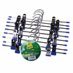 

Jingdong supermarket Qiao days the hanger clothes rack anti-skid pants skirt clip 9 fitted QTX1501