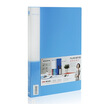 

Effective deli 5303 practical folder A4 spring clip pocket folder single loaded color random