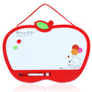 

Deli 7809 apple modeling 290 390mm children&39s drawing board painted board writing board graffiti board color random