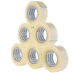 

COMIX 6 packs 48mm 60y 549 meters wide transparent wideband tape office stationery JP4806-6