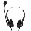 

YAY VE30D-MV call center operator binaural headset phone headset adjustable volume size&mute function