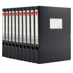 

Comix 10 pcs A1248-10 35mm Velcro Box File Box A4 Box Black Office Stationery
