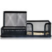 

Powerful deli 9175 metal mesh multi-functional office pen holder black