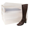 

thick transparent flip storage boots box boots 3 pieces
