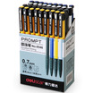 

Deli ball pen 36pcsbox 9 black9 white9 blue9 yellow 6546