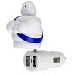 

Michelin MICHELIN car charger car charger cigarette lighter 6511ML doll Deluxe Edition dual USB one drag two 12V 24V universal