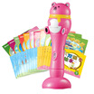 

Newman Newsmy 18A powder 4G little bilingual point reading pen 31 book story machine early learning point reading machine 0-3-4-6 year old child educational toys enlightenment gift