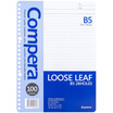 

COMIX B5 100 sheets of the book loose-leaf paper for the core 26 hole blue 1 installed office stationery CLB51007