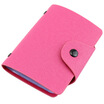 

TRNFA TB-1-01 Pink Premium Leather Bag Bag Men & Women Multi Card Card Card Bank Card Holder Business Card Holder Card Holder Fashion Anti-Dehardrant Card Case