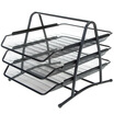 

SUNWOOD 2-Tier Desk Shelf Desktop Magazine File Literature Holders Organizer