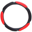 

Che Zhi Wen Suede Series Car Steering Wheel Cover Black
