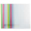 Miki SUNWOOD RB3304 transparent pumping rod report folder folder A4 10mm 5 color 10 loaded