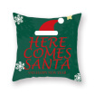 Merry Christmas Throw Pillow Cushion Covers Decorative Pillowcases For Holiday Couch Bed Sofa Decor Xmas Gift