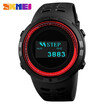 Skmei Pedometer Pu Leather Strap Watch skmei kopen in de aanbieding Skmei Pedometer Pu Leather Strap Watch skmei kopen in de aanbieding