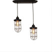 Baycheer Hl422463 Double Headed Cage Style Led Multi Light Pendant In Black baycheer kopen in de aanbieding Baycheer Hl422463 Double Headed Cage Style Led Multi Light Pendant In Black baycheer kopen in de aanbieding