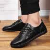 Zapatos de verano transpirables de los hombres de Inglaterra zapatos casuales de los hombres pequeños tendencia estudiantes guisantes marea zapatos salvajes