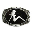 Jeans Friend New Vintage Truck Mud Flap Girl Enamel Belt Buckle Gurtelschnalle jeans friend kopen in de aanbieding