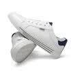 2018 nuevos zapatos blancos del arte zapatos casuales diarios simples blancos salvajes suaves de la parte inferior