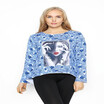 Hello Rose Autumn Long Sleeved Blouse 2018 New The Large Size Loose Wild Shirt Personality Clothes T hello rose kopen in de aanbieding Hello Rose Autumn Long Sleeved Blouse 2018 New The Large Size Loose Wild Shirt Personality Clothes T hello rose kopen in de aanbieding