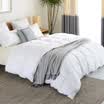 Hongrun elegant baby was core-spinning cotton sanding 90 white goose comfortably warm double quilts were quilt rose red filling 11kg 200 230cm