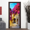 Colomac European Town Street 3D Photo Wallpaper Restaurant Living Room Door Mural Pvc Self Adhesive 77Cm X 200Cm colomac kopen in de aanbieding Colomac European Town Street 3D Photo Wallpaper Restaurant Living Room Door Mural Pvc Self Adhesive 77Cm X 200Cm colomac kopen in de aanbieding