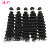 Alot Hair Brazilian Deep Wave 5 Bundle Lot 100 Virgin Human Extension Weave Natural Color Curl Free Shipping alot kopen in de aanbieding Alot Hair Brazilian Deep Wave 5 Bundle Lot 100 Virgin Human Extension Weave Natural Color Curl Free Shipping alot kopen in de aanbieding