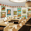 Colomac Photo Wallpaper Cute Cartoon Hamburger Fast Food Restaurant Coffee Tea Shop Large Mural Aisle Porch Wood colomac kopen in de aanbieding Colomac Photo Wallpaper Cute Cartoon Hamburger Fast Food Restaurant Coffee Tea Shop Large Mural Aisle Porch Wood colomac kopen in de aanbieding
