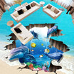 Colomac Free Shipping 3D Stunning Underwater World Dolphin Paste Floor Wear Bathroom Living Room Bedroom Lobby Flooring Mural 250Cmx200Cm colomac kopen in de aanbieding Colomac Free Shipping 3D Stunning Underwater World Dolphin Paste Floor Wear Bathroom Living Room Bedroom Lobby Flooring Mural 250Cmx200Cm colomac kopen in de aanbieding