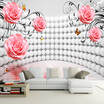 Colomac Modern 3D Stereo Rose Photo Mural Wallpaper Spatial Expansion Living Room Tv Sofa Backdrop Wall Papers Papel De Parede Floral 3D colomac kopen in de aanbieding Colomac Modern 3D Stereo Rose Photo Mural Wallpaper Spatial Expansion Living Room Tv Sofa Backdrop Wall Papers Papel De Parede Floral 3D colomac kopen in de aanbieding