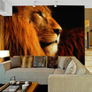 Colomac Custom 3D Photo Wallpaper 3D Lifelike Animal Lion Wall Murals For Kids Bedding Room Tv Backdrop Embossed Non Woven Papers colomac kopen in de aanbieding
