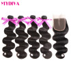 Mydiva Brazilian Body Wave Human Hair 4 Bundle With Closure Middle Part Weave Bundles Lace 5Pcslot Non Remy mydiva kopen in de aanbieding Mydiva Brazilian Body Wave Human Hair 4 Bundle With Closure Middle Part Weave Bundles Lace 5Pcslot Non Remy mydiva kopen in de aanbieding