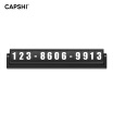 Joy Collection Capshi Car Temporary Stop Sign Luminous Number Plate Phone Card Black joy collection kopen in de aanbieding Joy Collection Capshi Car Temporary Stop Sign Luminous Number Plate Phone Card Black joy collection kopen in de aanbieding