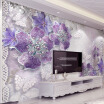 Colomac High Quality Custom 3D Stereoscopic Purple Flowers Bedroom Wallpaper Designs Tv Backdrop Wall Mural Modern Home Decor Paper colomac kopen in de aanbieding Colomac High Quality Custom 3D Stereoscopic Purple Flowers Bedroom Wallpaper Designs Tv Backdrop Wall Mural Modern Home Decor Paper colomac kopen in de aanbieding