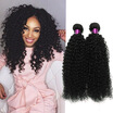 Abalance Brazilian Kinky Curly Virgin Hair 3 Bundles Natural Black 100G Human Afro abalance kopen in de aanbieding