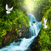 Colomac Free Shipping 3D Valley Waterfalls Flooring Wallpaper Porch Kitchen Living Room Waterproof Floor Mural 250Cmx200Cm colomac kopen in de aanbieding Colomac Free Shipping 3D Valley Waterfalls Flooring Wallpaper Porch Kitchen Living Room Waterproof Floor Mural 250Cmx200Cm colomac kopen in de aanbieding