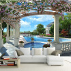 Colomac Custom Photo Wallpaper European Garden Landscape Wall Painting Living Room Bedroom Sofa Mural colomac kopen in de aanbieding Colomac Custom Photo Wallpaper European Garden Landscape Wall Painting Living Room Bedroom Sofa Mural colomac kopen in de aanbieding