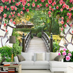 Colomac 3D Wall Mural Garden Flowers Wooden Bridge Landscape Photo Wallpaper Customized Bedroom Tv Backdrop Paper For Walls 3D colomac kopen in de aanbieding Colomac 3D Wall Mural Garden Flowers Wooden Bridge Landscape Photo Wallpaper Customized Bedroom Tv Backdrop Paper For Walls 3D colomac kopen in de aanbieding
