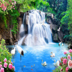 Colomac Custom 3D Wall Mural Wallpaper Mountain Water Waterfall Scenery 3D Tv Background Decorations Living Room Photo colomac kopen in de aanbieding Colomac Custom 3D Wall Mural Wallpaper Mountain Water Waterfall Scenery 3D Tv Background Decorations Living Room Photo colomac kopen in de aanbieding