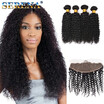 Serena Curly Lace Frontal With Bundles 8A Peruvian Hair Closure Deep Virgin 4 serena kopen in de aanbieding