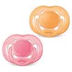 Philips AVENT UK imports AVENT six-hole pacifier 6-18 months six-hole ventilation SCF17824 two