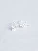 ONICE 925 Sterling Silver Eearing with Origami Crane Design WQE013