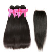 Passion Hair Grade 8A Brazilian Virgin Human Weave Straight 3 Bundles With 4X4 Free Part Lace Closure Natural Color passion kopen in de aanbieding Passion Hair Grade 8A Brazilian Virgin Human Weave Straight 3 Bundles With 4X4 Free Part Lace Closure Natural Color passion kopen in de aanbieding
