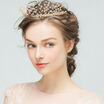 C Ircelee Occident Crown Pearl Handmade Headdress Wedding Bridal Hair Accessories c ircelee kopen in de aanbieding
