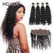 Hcdiva Indian Unprocessed Virgin Human Hair Deep Wave Frontal Closure With 4 Bundle Good Quality Natural Black No Shedding huismerk kopen in de aanbieding Hcdiva Indian Unprocessed Virgin Human Hair Deep Wave Frontal Closure With 4 Bundle Good Quality Natural Black No Shedding huismerk kopen in de aanbieding