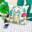 Joy Collection Yuan Cottonlinen Pillow With Core Ins Wind Flowers Bunny Lumbar Office Sofa Car joy collection kopen in de aanbieding Joy Collection Yuan Cottonlinen Pillow With Core Ins Wind Flowers Bunny Lumbar Office Sofa Car joy collection kopen in de aanbieding