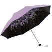 Paradise umbrella full shade UPF50 color change flash vinyl 30 fold umbrella 31851E lilac purple