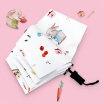Joy Collection Cmon Rabbit Kitchen A1727 Sun Umbrella Small Black Folding Female Anti Uv Plastic joy collection kopen in de aanbieding Joy Collection Cmon Rabbit Kitchen A1727 Sun Umbrella Small Black Folding Female Anti Uv Plastic joy collection kopen in de aanbieding