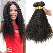 Clarolair Hair 7A Mongolian 4Pcs Kinky Curly Virgin Bundles Deal Afro clarolair kopen in de aanbieding